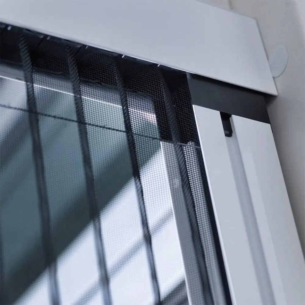 Dubbele Plissé hordeur bovenkant