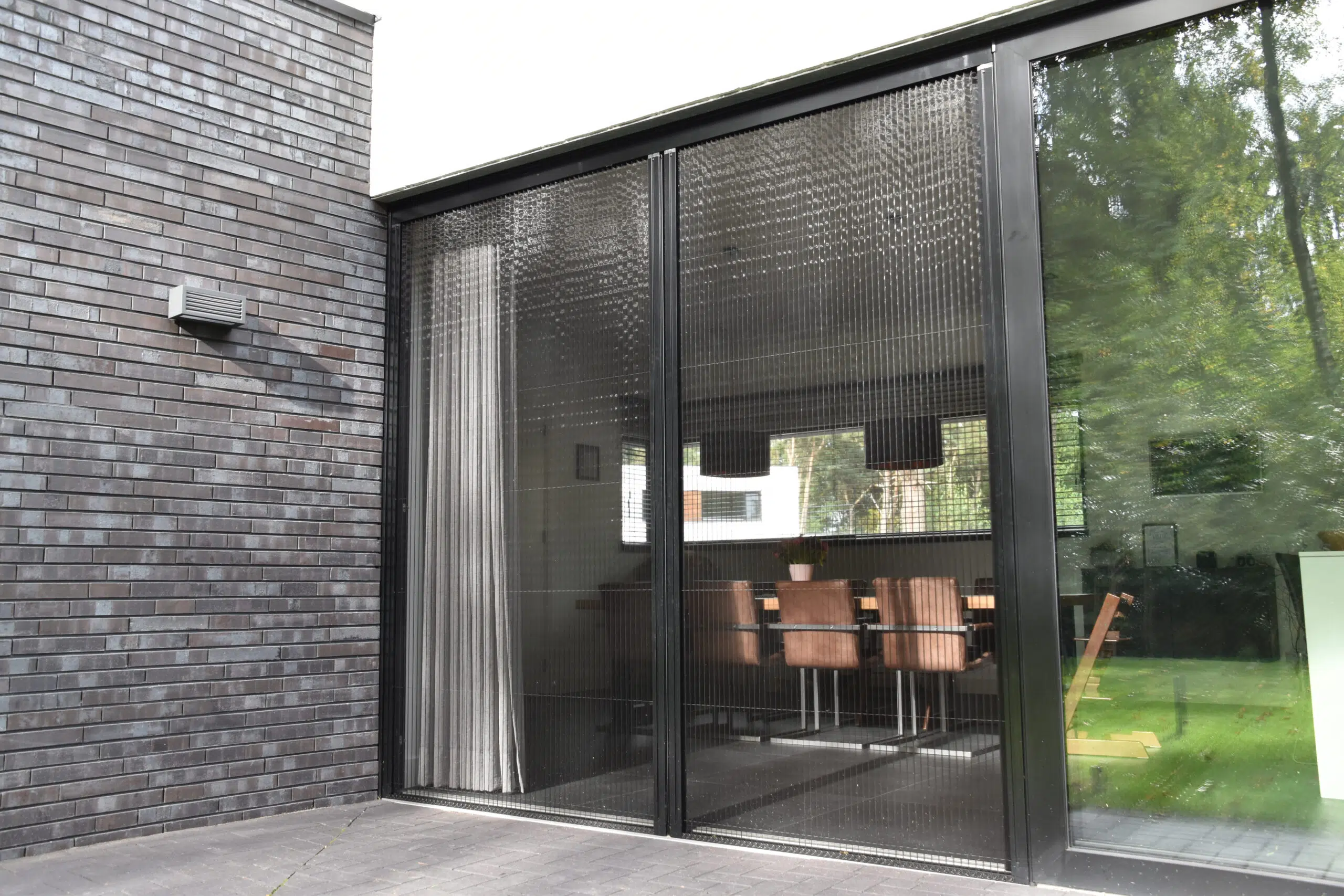 Dubbele Plissé hordeur